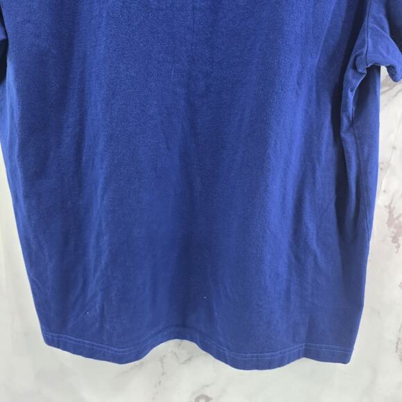 Everlane T Shirt Mens XL Blue Short Sleeve Crew Organic Cotton Cobalt - Picture 7 of 8